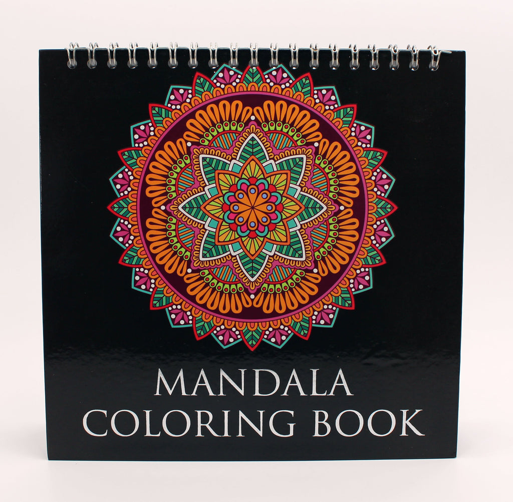 Black Mandala Coloring Book