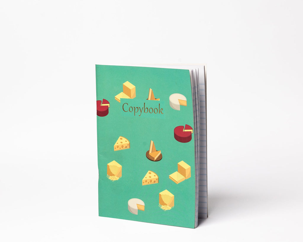 Cheese Copybook - Softcover, A5, Lined