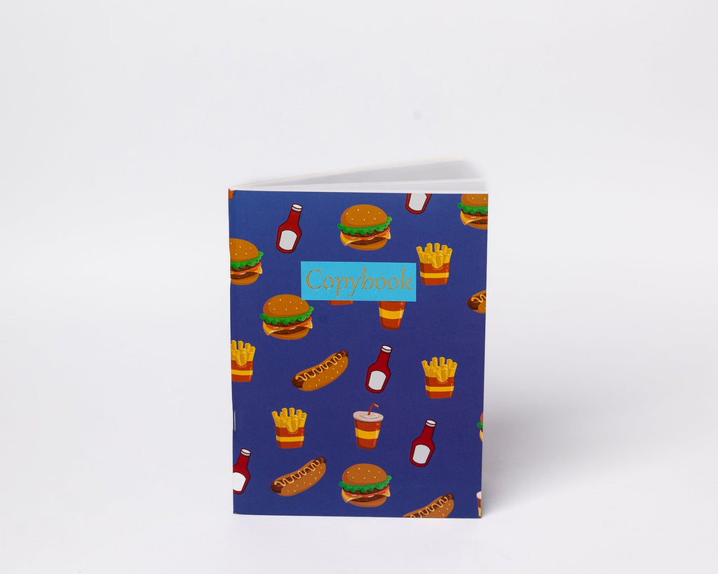 Fast Food Copybook - Softcover, A5, Lined