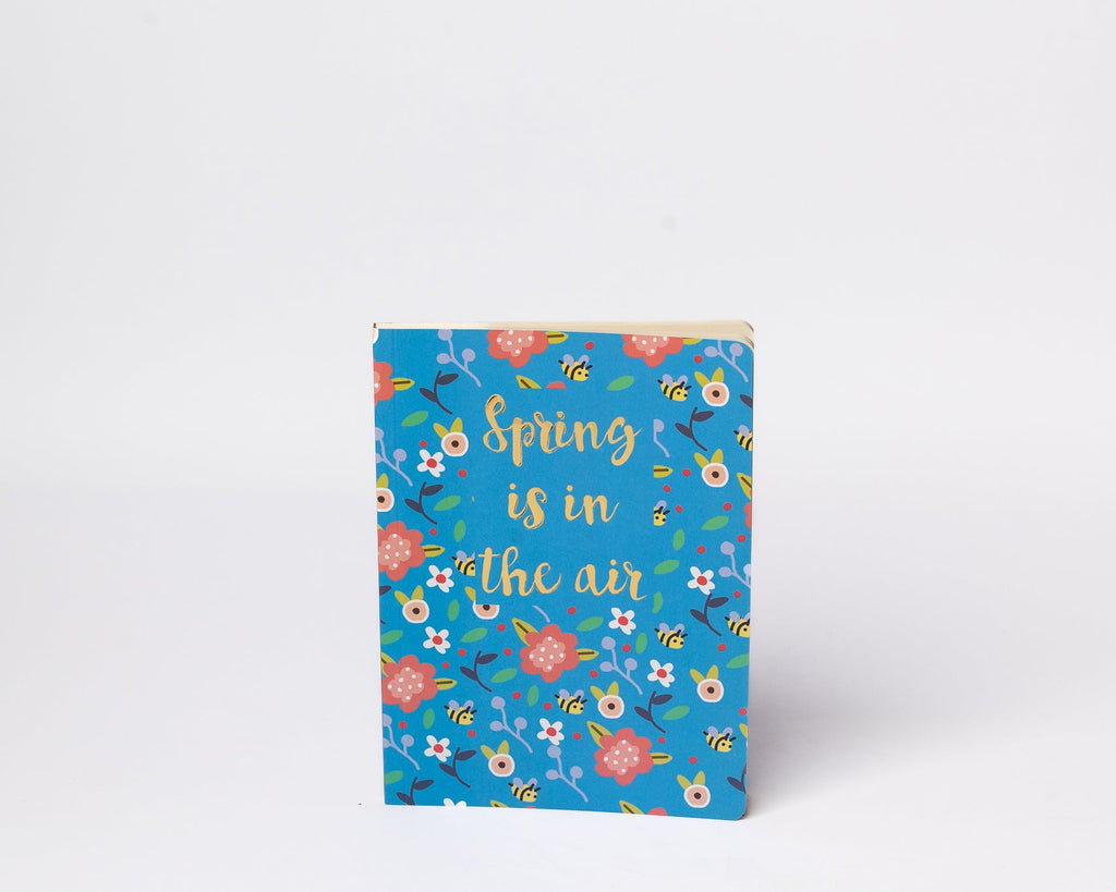Spring Notebook - Softcover, A5, Lined