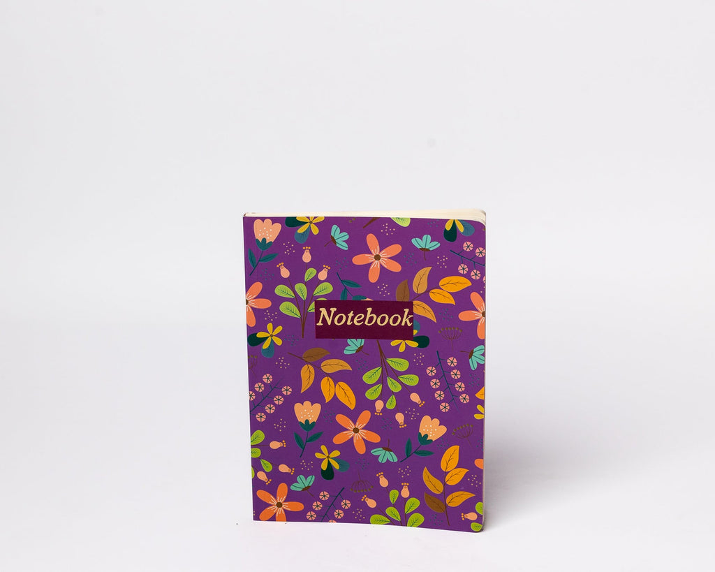 Floral Notebook - Softcover, A5, Lined
