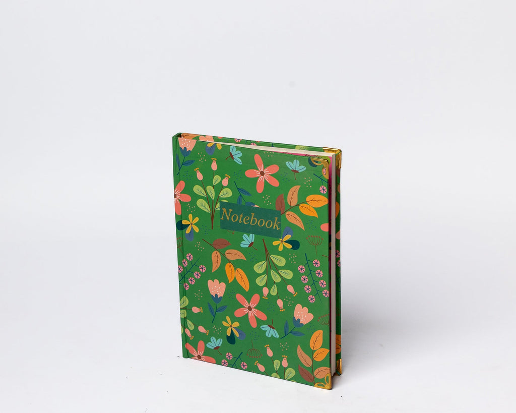 Floral Notebook - Hardcover, A5, Lined