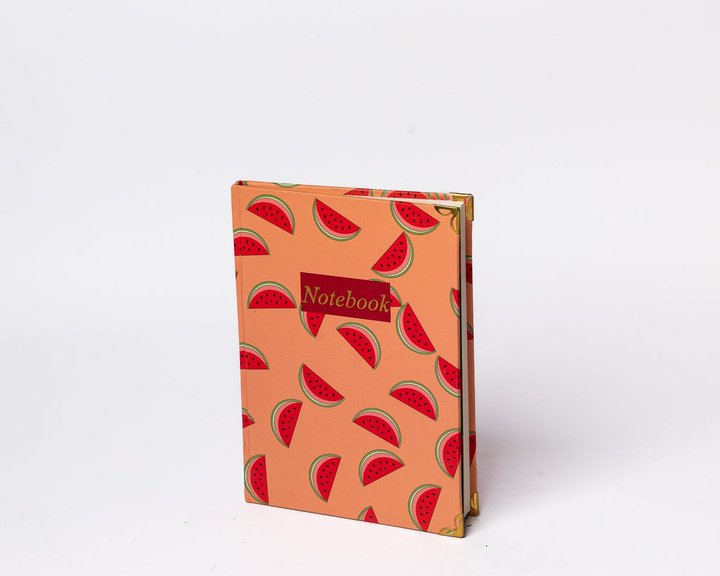 Fruits & Veggies Notebook - Hardcover, A5, Lined