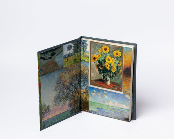 Claude Monet Notebook - Hardcover, A5, Lined