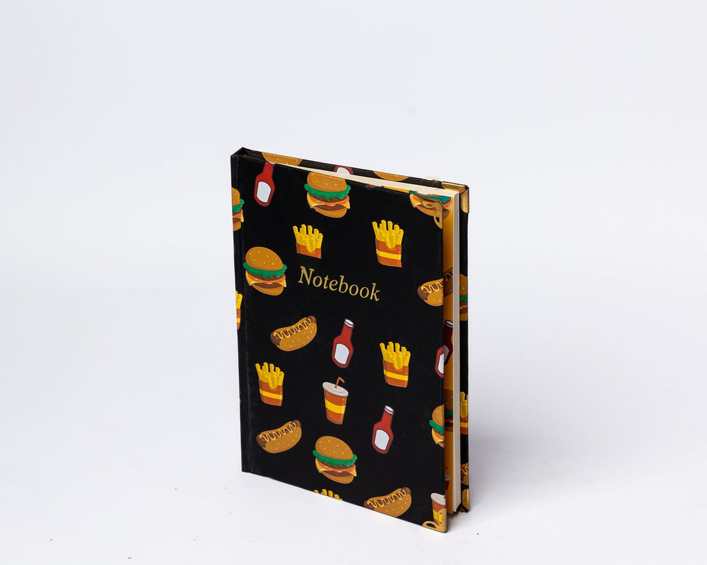 Fast Food Notebook - Hardcover, A5, Lined