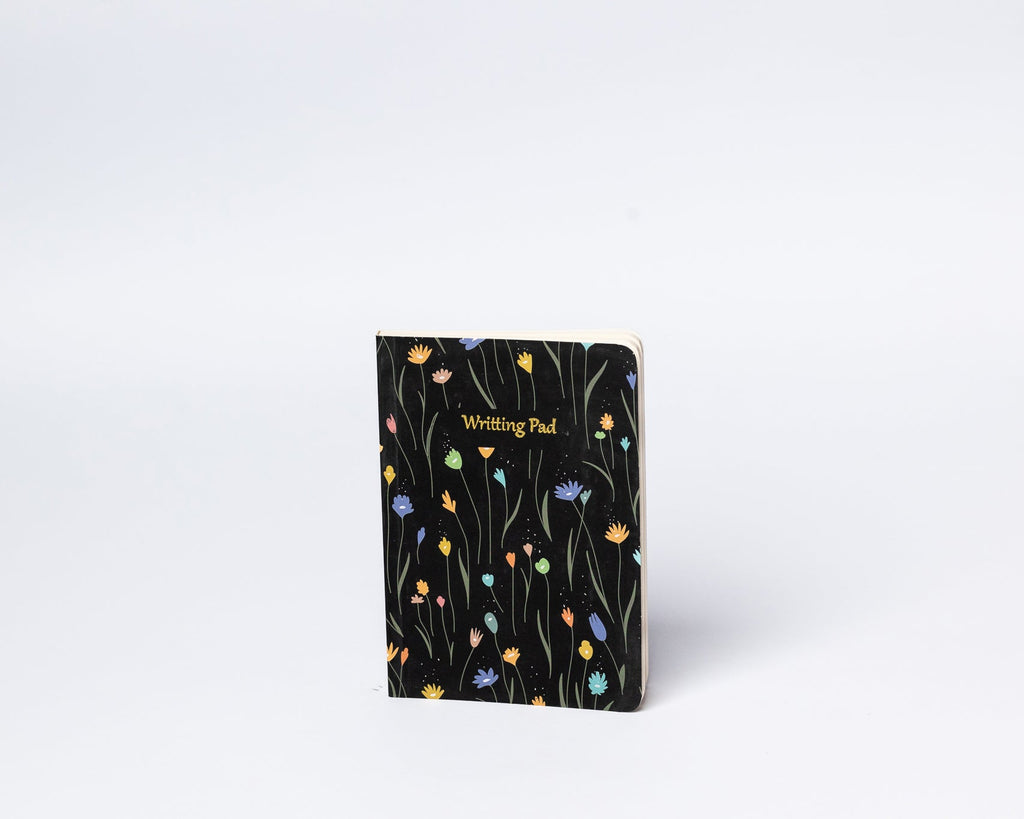 Simple Floral Notebook - Softcover, A6, Lined