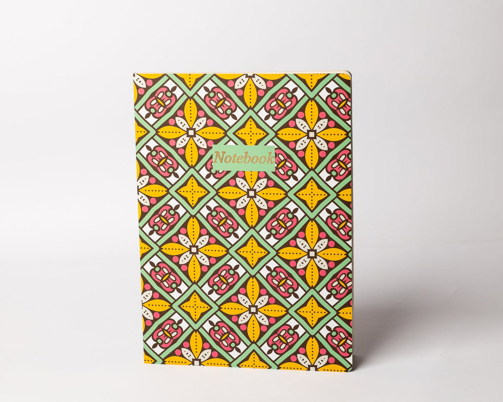 Oriental Notebook - Softcover, A4, Lined