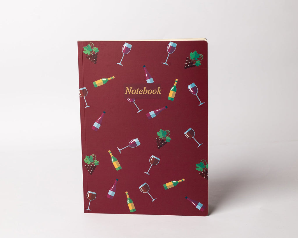 Wine Notebook - Softcover, A4, Lined