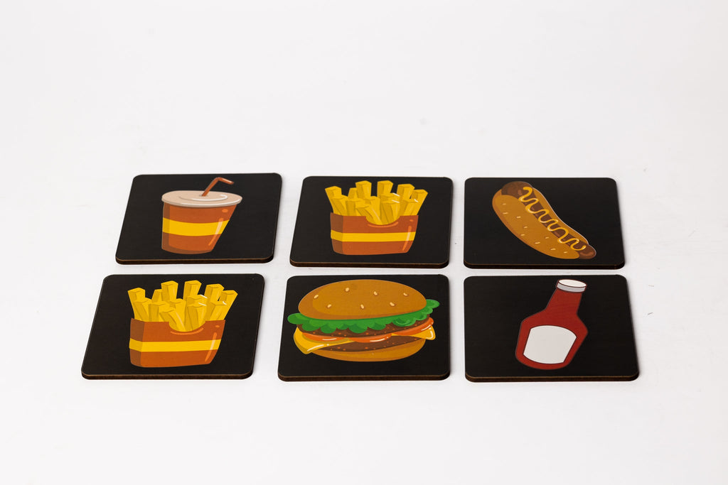 Fast Food Coasters