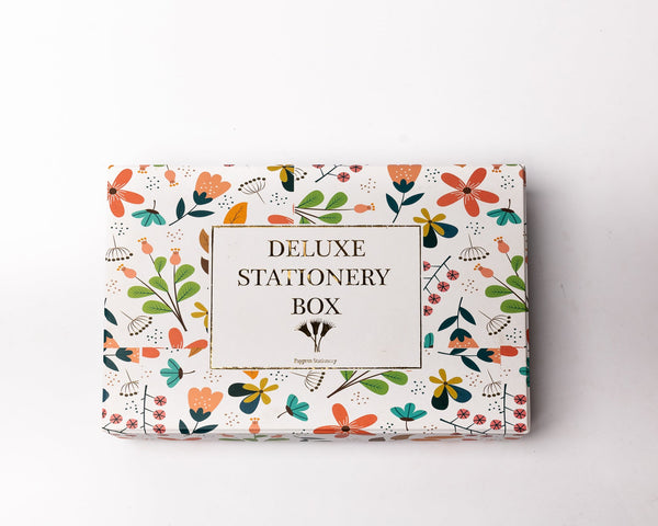 Floral Deluxe Stationery Box